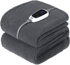 SEALY Electric Blanket Heated Throw 50"x60" Soft Double Sherpa Super Cozy by Sealy