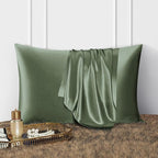 DISANGNI Silk Indulgence Set: 22 Momme 100% Natural Mulberry Silk Pillow Case & - Image 4