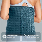 Heating Pad for Back Pain Relief, 12x24 inches, Moist/Dry Heat, Machine Washable - Image 4