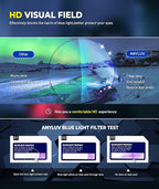 ANYLUV Blue Light Blocking Glasses Men Computer Gaming Glasses Lightweight - Image 5
