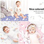 Baby Crib Sheets Girl, 3 Pack Toddler Bed Sheets - Image 6