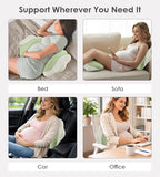 Memory Foam Pregnancy Pillows for Sleeping, Side Sleeper Maternity Pillow - Image 5