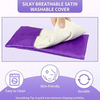 Lavender Weighted Eye Mask for Relaxation, Lavender Eye Mask - Image 4