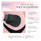 Seraphic Skincare Double-Layered Premium Exfoliating Mitt – 100% Vegan Viscose - Image 5
