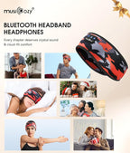 MUSICOZY Sleep Headphones Bluetooth 5.4 Headband, Wireless Earphones Music - Image 7