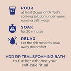 Dr Teal's Pure Epsom Magnesium Salt Soak, Shea Butter & Almond, 3 lbs - Image 4