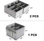 VERONLY Cosmetic Storage Bins Makeup Organizer, Adjustable Multifunction - Image 3
