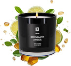 Lulu Candles | Bergamot & Amber | Smells Like Citrus & Musk | Luxury Scented by LULUCANDLES
