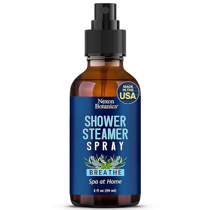 Breathe Shower Steamer Spray 2 fl oz by NexonBotanics
