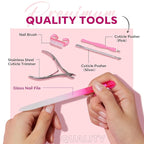 Modelones Cuticle Remover Kit Cuticle Remover Liquid & Cuticle Oil Cuticle Care - Image 3