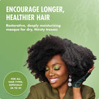 Mielle Organics Rosemary Mint Strengthening Hair Mask, Deep Conditioning - Image 3