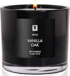 Lulu Candles | Vanilla Oak| Luxury Scented Soy Jar Candle | Hand Poured in The - Image 2
