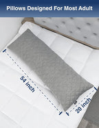 ZonLi Cooling Body Pillow for Adults Side Sleeper & Pregnancy - Image 7