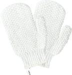 Evridwear Shower Exfoliating Mitts, Deep Cleanse Bathing Scrub Gloves Self Tan by Evridwear