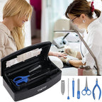 Gusnilo Nail Tool Sterilizer Box Plastic Disinfectant Container Disinfectant - Image 6