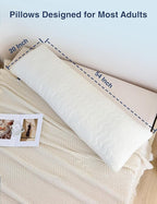 ZonLi Long Body Pillow for Adults, Firm Body Pillow - Image 6