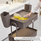 3 Tier Drawer Shelf Beauty Cart - Image 8