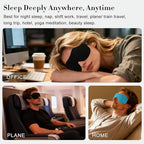 PrettyCare 3D Sleep Mask 2 Pack, Eye Mask - Image 7
