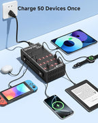 250W USB~c Charging Station, 50 Port USB~C Charger Block, Fast Charging Station - Image 3