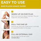 Peace&Quiet | PQ Wax Ear Plugs for Sleeping, Swimming - Image 9