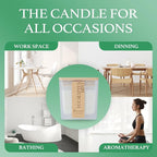 Eucalyptus Mint Scented Candle, 7.04oz 40 Hour Burn, Natural Soy Wax - Image 5