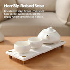 Razborci Instant Dry Sink Caddy Kitchen Sink Organizer, Quick Drying - Image 5