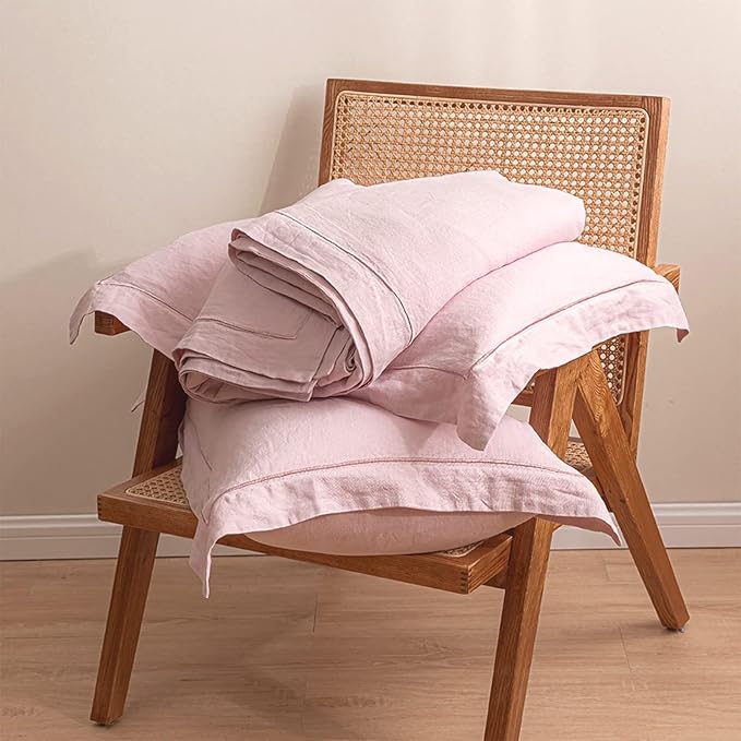 Simple&Opulence 100% Washed Linen Duvet Cover - Image 8
