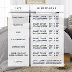 Kotton Culture 120"x98" 3 Pc Oversized King Duvet Cover Set 100% Egyptian Cotton - Image 4