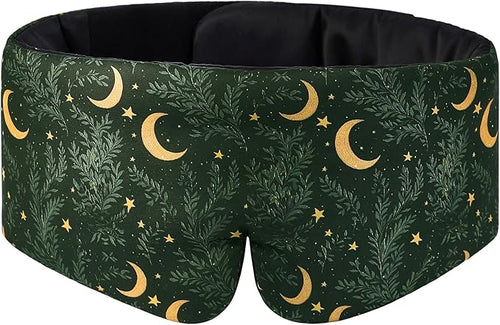 ALASKA BEAR Wraparound Style Silk Eye Mask, Big Wide Headband and Large by ALASKABEAR