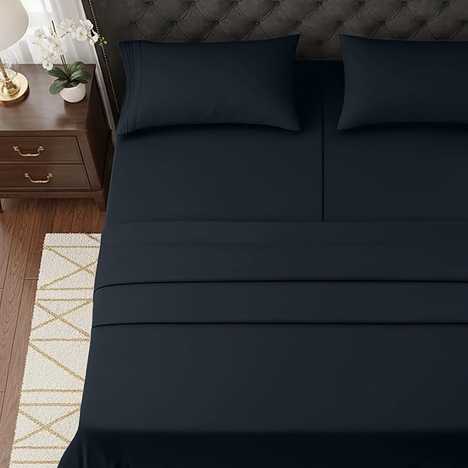 Elegant Comfort Luxurious 1500 Premium Hotel Quality Microfiber Three Line - Image 5