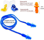 Ear Plugs for Sleeping Noise Canceling, 16 Pairs Reusable Ear Plugs Soft - Image 3