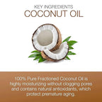 Bon Vital' Coconut Massage Oil, 1/2-Gallon Container, 100% Pure Fractionated - Image 4