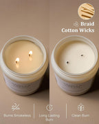M&SENSE Large Vanilla Scented Candles - Image 5