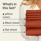 Cal King 6 Piece Sheet Set - Image 2