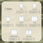 LuxClub 3 PC Sheet Bed Sheets Deep Pockets 18" Eco Friendly Wrinkle - Image 4