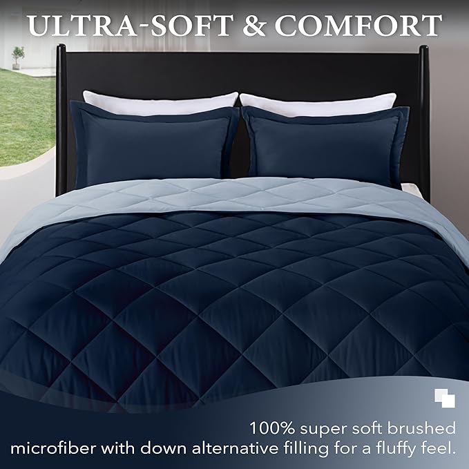 downluxe King Size Comforter Set - Image 2