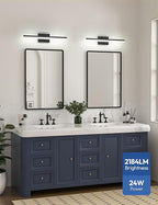 VOLISUN Modern Bathroom Vanity Light 24 inch, 24W Dimmable 5CCT Led Bathroom - Image 6