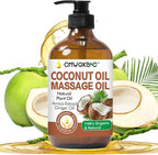 Coconut Oil Massage Oil for Massage Therapy- Relaxing Massage Oil, Carrier Oil by CMWGKBC