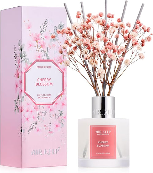 Airkeep Reed Diffuser Set, 3.38 fl oz by Airkeep