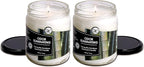 Bamboo Two Pack Odor Eliminating Highly Fragranced Candles - Image 2