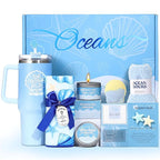 Mothers Day Gifts for Mom, Self Care Gift Basket for Women, Relaxation Spa Gift by Fesveoke