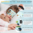 Kids Sleep Mask – 100% Mulberry Silk Eye Mask - Image 3