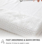 Smuge 8pcs Bath Towel Set, 2 Extra Large Bath Towel Sheets, 2 Hand Towels and 4 - Image 2