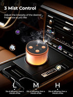 Waterless Diffuser for Essential Oil: Mini Battery Scent Diffuser for - Image 3