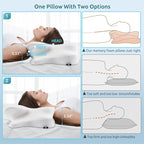 DONAMA Cervical Pillow for Neck and Shoulder Pain Relief, Cooling Contour - Image 2
