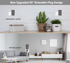 TSEXES LED Night Light Plug in, Modern Night Lights Plug into Wall, Dusk to - Image 4