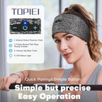Sleep Headphones Bluetooth Headband - Image 3