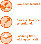 Amazon Basics Lavender Scented Foaming Bath - Image 3