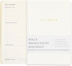 Productivity 3-month Planner Undated Daily Weekly Monthly Planner by Unknown