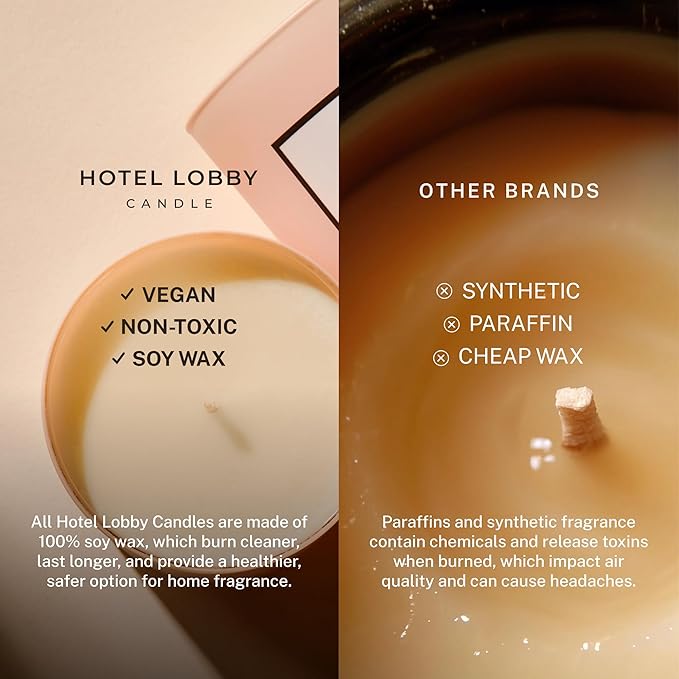 Hotel Lobby Capri Candle – Hand-Poured 9.75oz 100% Soy Wax - Image 8